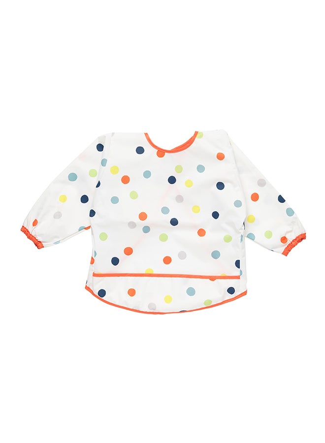 Polka Dotted Full Sleeves Bib - Image 1